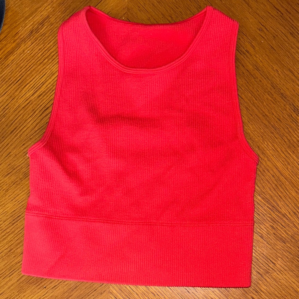 Gilly Hicks Vibrant Red Tank Top